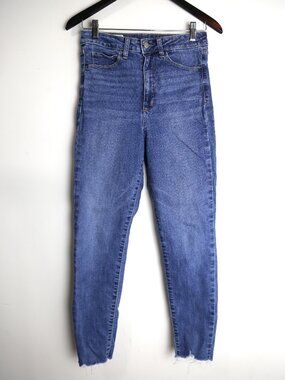Gap Universal Jegging High Rise Medium Indigo Stretch Denim Jeans Size 26 6R